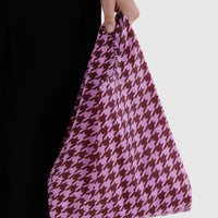 Baby Baggu - Pink Houndstooth