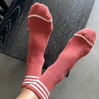 Girlfriend Socks - Terracotta