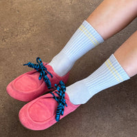 Boyfriend Socks - Pastel Sky