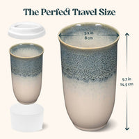 Glacier Ceramic Travel Mug - 16 oz