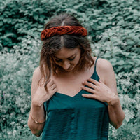 Braided Velvet Headband