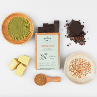 Matcha Latte Vegan Chocolate Sticks