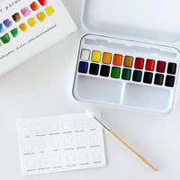 Watercolor Paint Set - 18 Colors