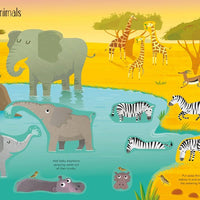 Little First Stickers Book - Animals