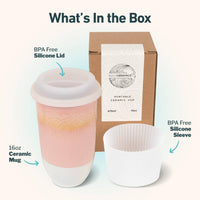 Afterglow Ceramic Travel Mug – 16 oz