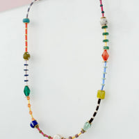 Prism Seed Bead Necklace