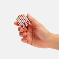 Midi Ursa Claw in Vanilla Stripe