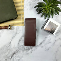 3 Pen Case - Antique Brown