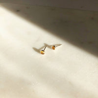 Citrine Studs