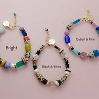 Colorful Handmade Beaded Bracelets - Bright