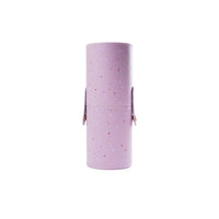 lilac rainbow sprinkled make up brush set for kids