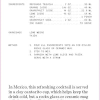 The Cocktail Cabinet - Tequila Recipe Deck