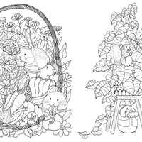 A Million Cute Animals Coloring Book