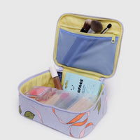 Small Cosmetic Case - Apricots & Ribbons
