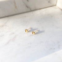 Citrine Studs