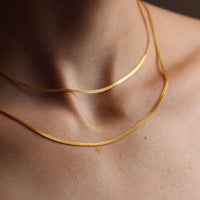 Classic Herringbone Chain - 16"