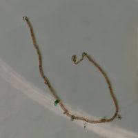 Peach Moonstone Medley Necklace