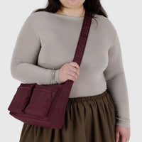 Medium Cargo Crossbody Bag - Mahogany