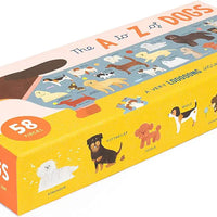 The A to Z of Dogs 58 Piece Puzzle