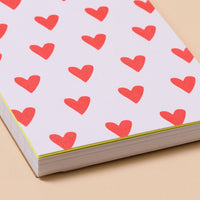 Hearts Small Spiral Notebook