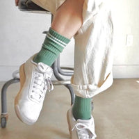 Boyfriend Socks - Meadow