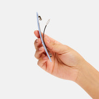 Skinny Wave Barrette in Periwinkle