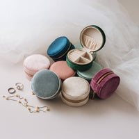 Velvet Jewelry Box Case