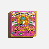 albacore tuna in spicy olive oil tinned fish