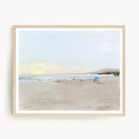 Framed 8x10 Along The Coast Print