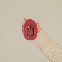 Circle Cutout Flat Claw Clip