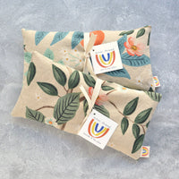 lavender scented weighted eye pillow with flax seeds