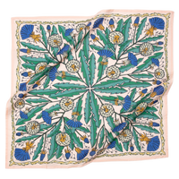 dandelion patterned cotton bandana