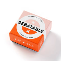 card game to debate topics no religion or politics