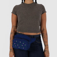 Embroidered Wildflower Fanny Pack