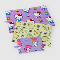 Go Pouch Set - Hello Kitty and Friends Florals