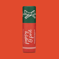 sugared and spiced scented holiday lip balm