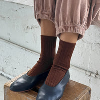 Her Socks - Coffee