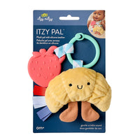 Itzy Ritzy Itzy Pal plush croissant toy with silicone teether