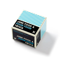 junk food and food trivia game