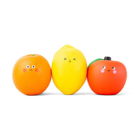 fruit shaped sensory squishy toy