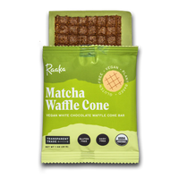 Matcha White Chocolate Waffle Cone Bar