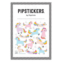 unicorn themed sticker sheet