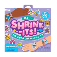 DIY Shrink Art Bracelet Kit bff themed