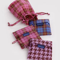 Check Mix Standard Baggu (Set of 3)