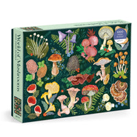 1000 piece mushroom themed puzzle