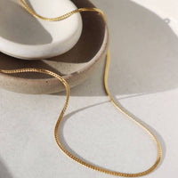 Classic Herringbone Chain - 16"