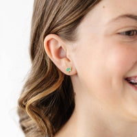 Pip Pop Post Earrings - Turtle Stud