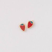 Pip Pop Post Earrings - Strawberry