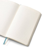 Work in Progress PU Leather Lined Notebook