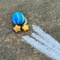 Mini Galaxy Sidewalk Chalk - Blue
